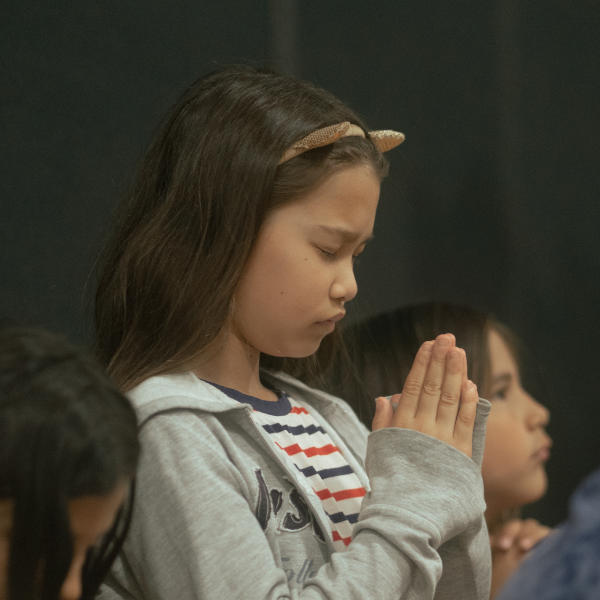 Child praying
